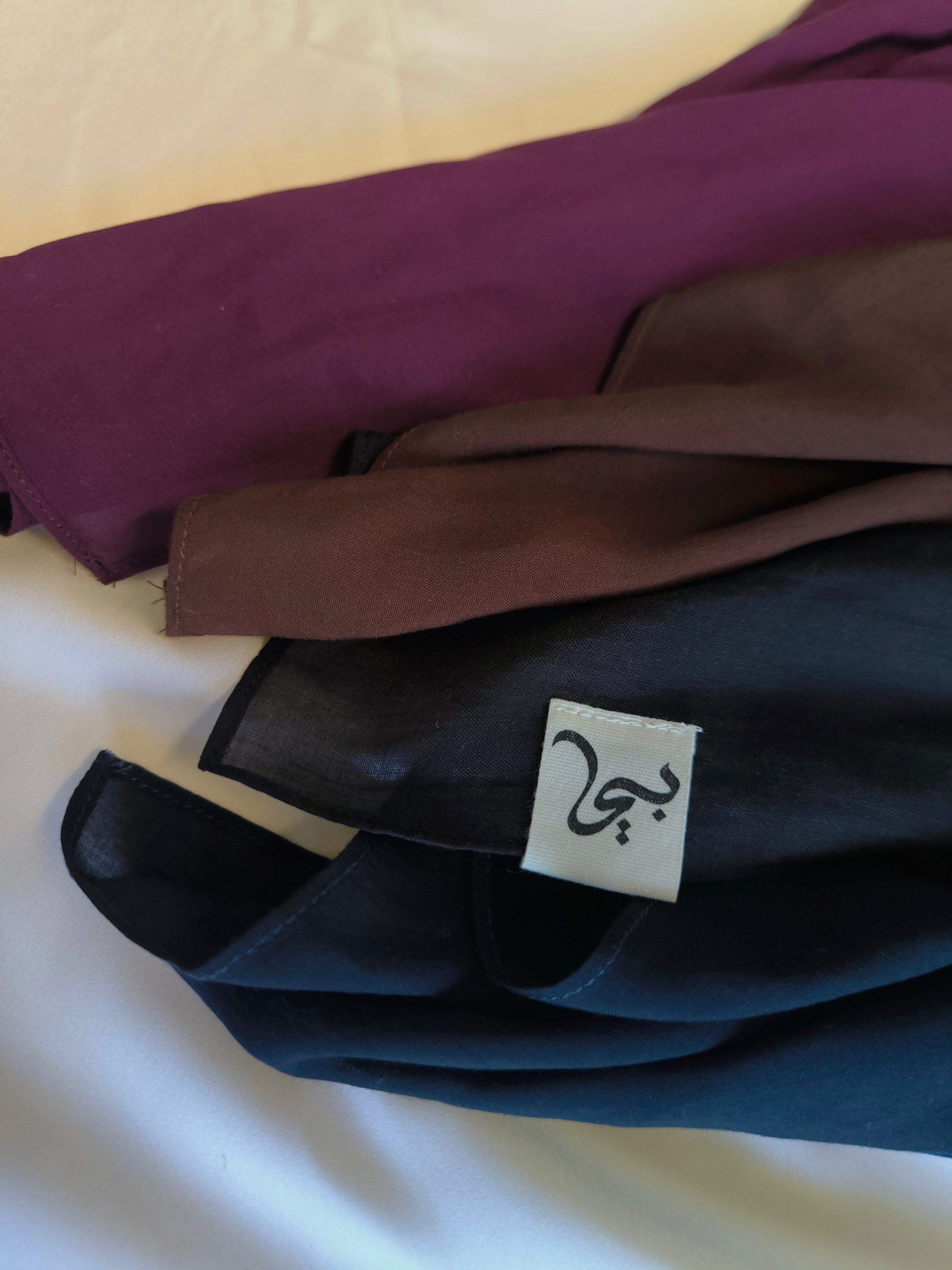 BAYU Shawl – Noir